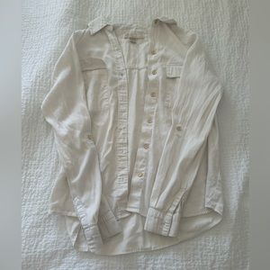 White Micheal Kors Button Up - Size 6